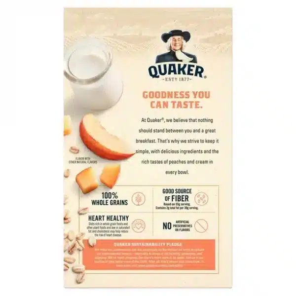 Quaker Peaches Cream 240g
