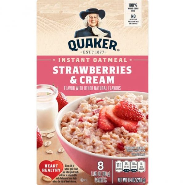 Quaker Strawberries Cream