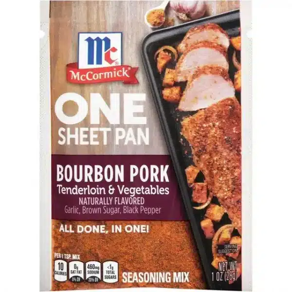McCormick On Sheet Ban Bourbon Pork