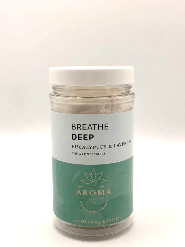 BBW Breathe Deep Eucalyptus Lavender Shower Steamers