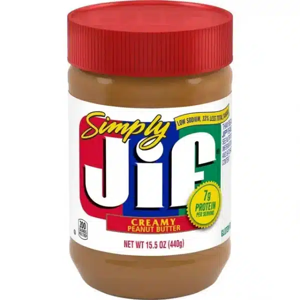Jif Simpley Creamy Peanut Butter 440g