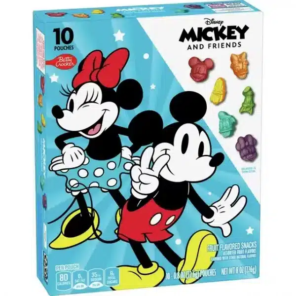 Betty Crocker Disney Mickey and Friends 10 Pouches 226g