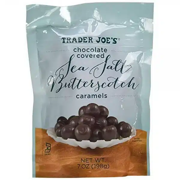Trader Joes Sea Salt Butterscotch caramels 198g