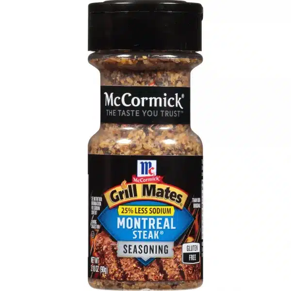 McCormick Grill Mates Montreal Steak less Sodium
