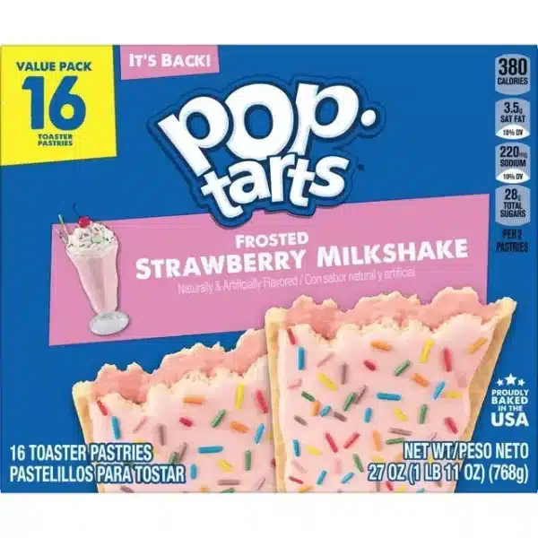 Pop Tarts Strawberry Milkshake