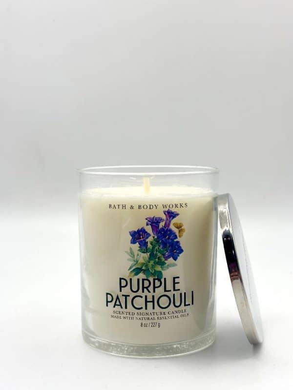 BBW 1 Docht Purple Patchouli 227g